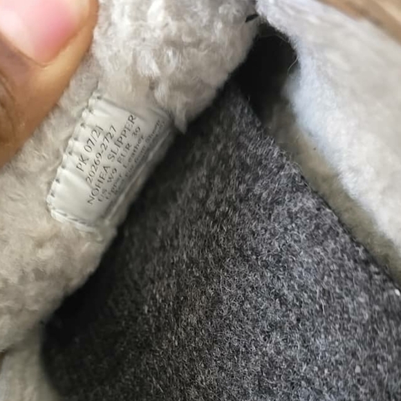 OluKai Women's Nohea Shearling Lined Slipper Winter Shoes Brown Size 9W 🌴 - Picture 9 of 10